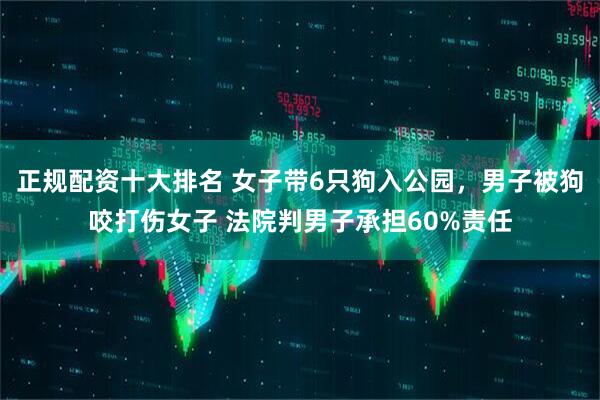 正规配资十大排名 女子带6只狗入公园，男子被狗咬打伤女子 法院判男子承担60%责任